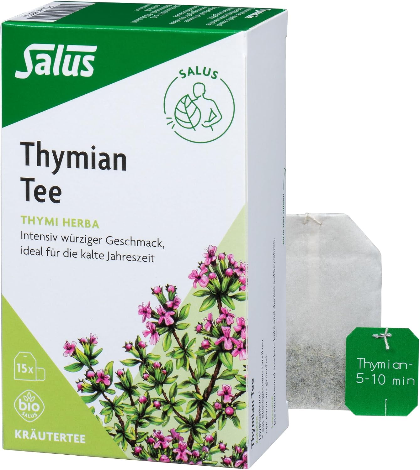 Salus Thymian Tee bio, 15 Filterbeutel
