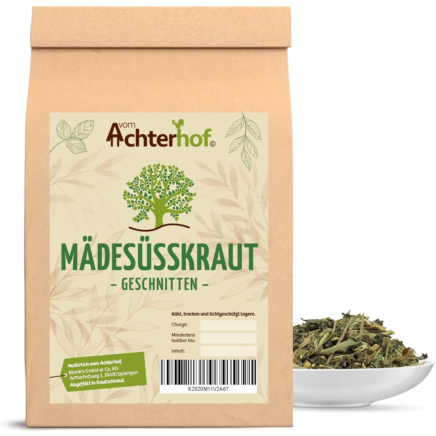 Mädesüßkraut getrocknet 500g vom Achterhof