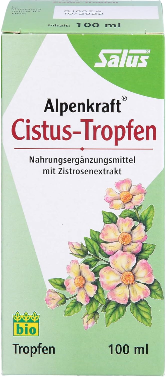 Salus Alpenkraft Cistus-Tropfen Bio mit Zistrosenextrakt 100ml