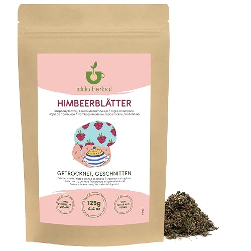 Himbeerblättertee 125g, loser Tee, 100% natürlich