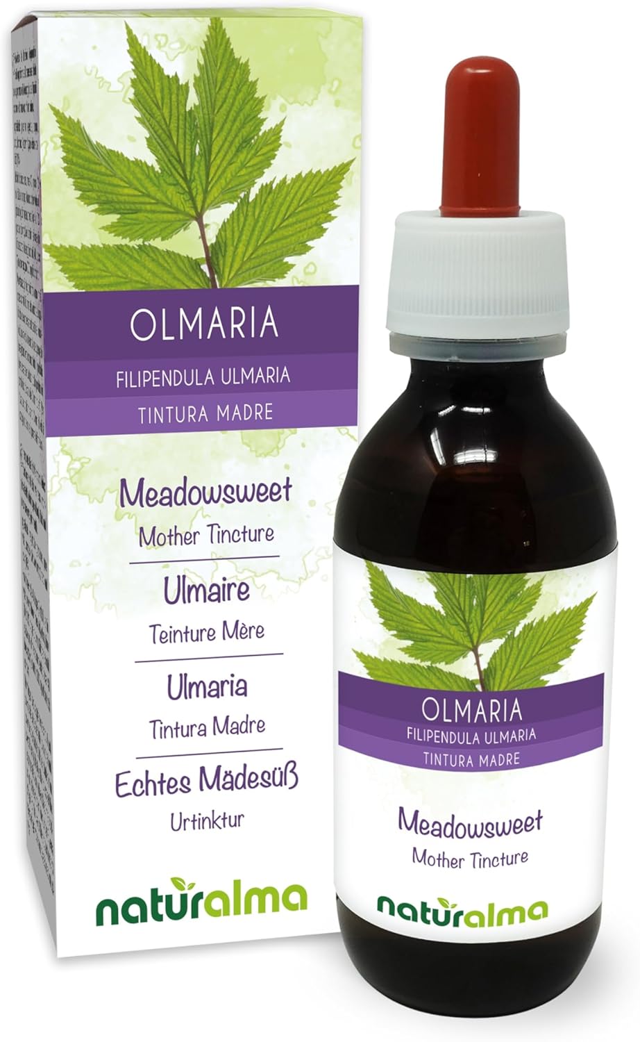 Naturalma Echtes Mädesüß Alkoholfreier Urtinkturextrakt 120ml