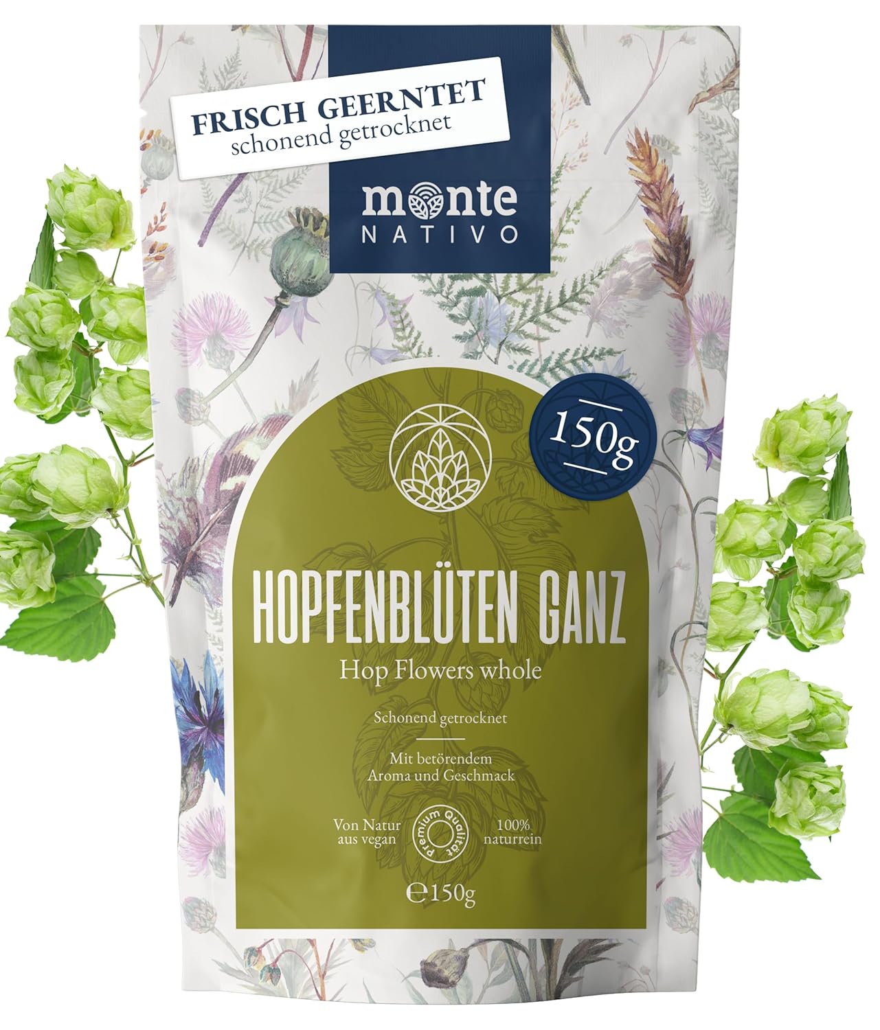 Monte Nativo Hopfenblüten ganz 150g